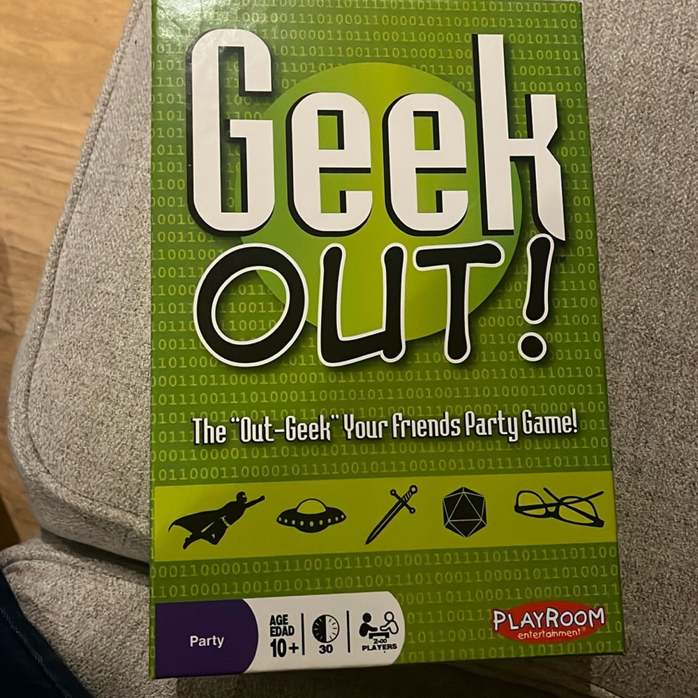 Geek Out Party Game